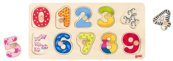 Puslespil, "lær at tælle"