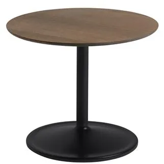 Muuto Soft Sofabord Røget Eg/Sort Ø48 H40