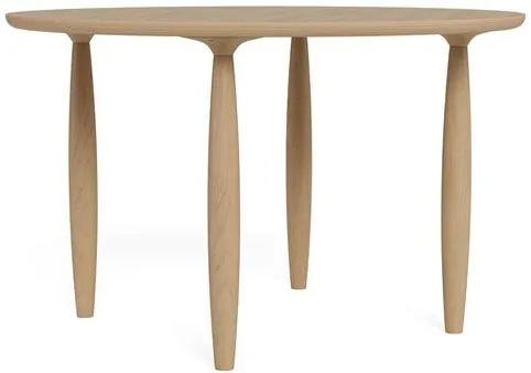 NORR11 Oku Rundt Spisebord Ø120 Egetræ