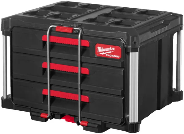 Milwaukee Packout Skuffeboks med 3 skuffer